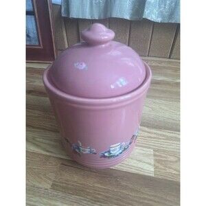 Large pink canister
